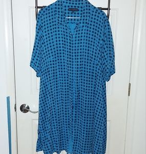 Pauline Gigham Shirt Dress Aidy Bryant's 2019 apparel line, size 22